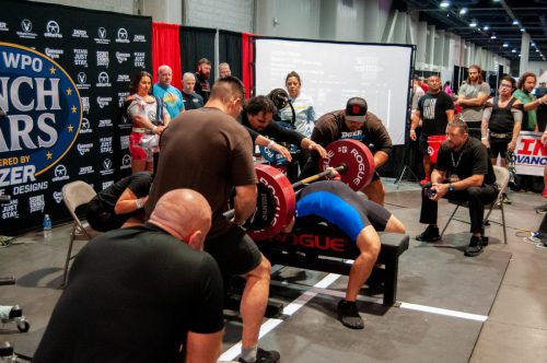 Jordan Harris bench attempt